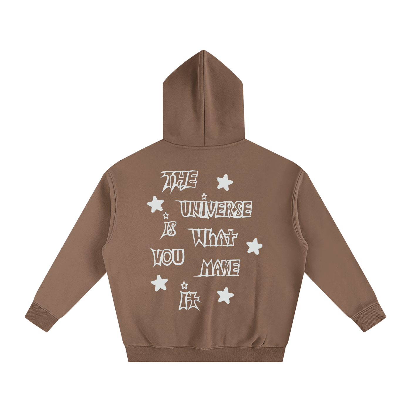 universe hoodie,streetwear hoodie,unisex streetwear,minimalist hoodie,oversized hoodie,thick cotton hoodie,drop shoulder hoodie,autumn winter hoodie,neutral tone hoodie,street fashion