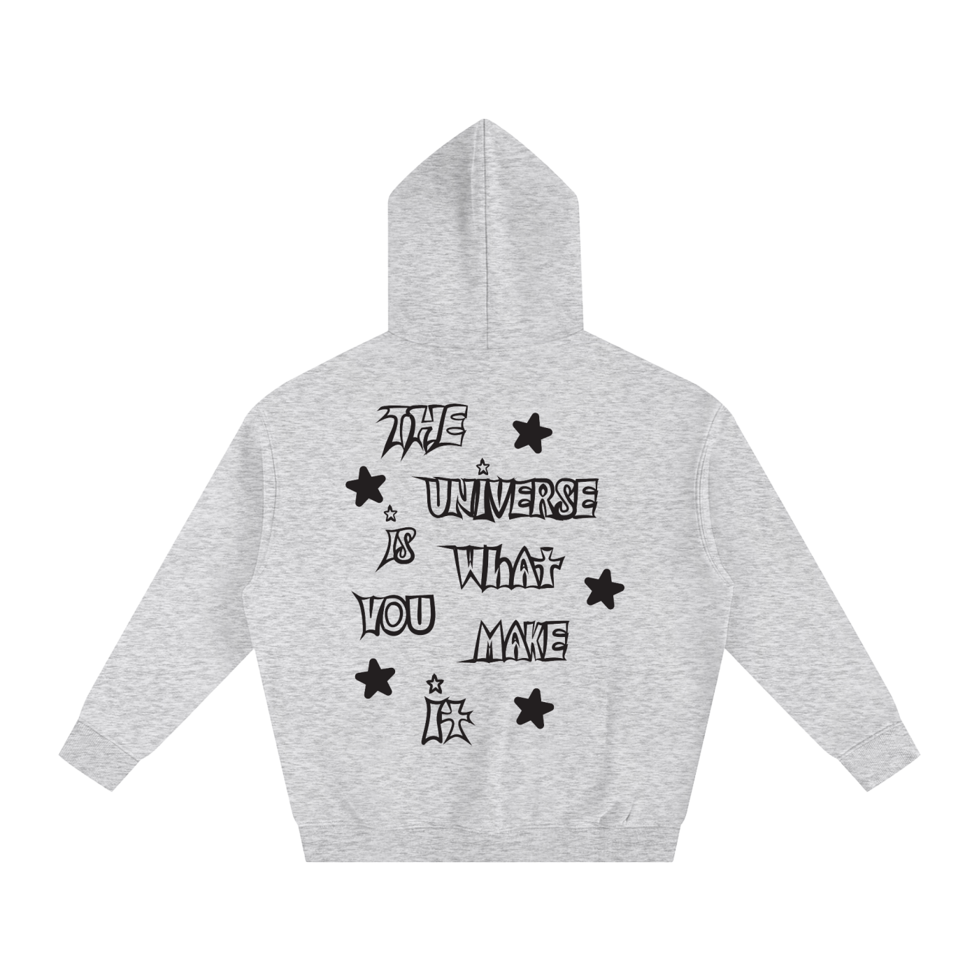 universe hoodie,streetwear hoodie,unisex streetwear,minimalist hoodie,oversized hoodie,thick cotton hoodie,drop shoulder hoodie,autumn winter hoodie,neutral tone hoodie,street fashion