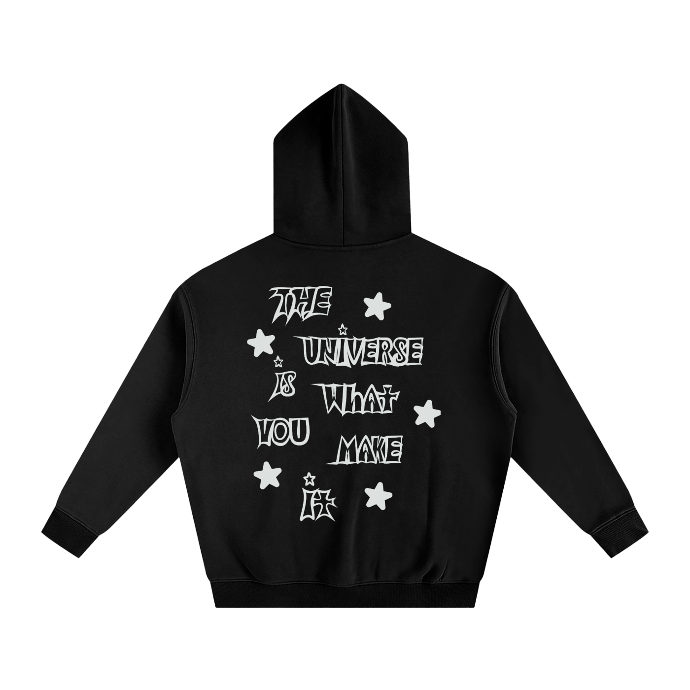 universe hoodie,streetwear hoodie,unisex streetwear,minimalist hoodie,oversized hoodie,thick cotton hoodie,drop shoulder hoodie,autumn winter hoodie,neutral tone hoodie,street fashion