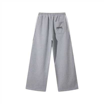 wide fit sweatpants,oversized streetwear pants,unisex streetwear sweats,thick cotton joggers,relaxed fit sweatpants,minimalist streetwear pants,heavy sweatpants,casual daily pants,drop shoulder outfit,streetwear bottoms