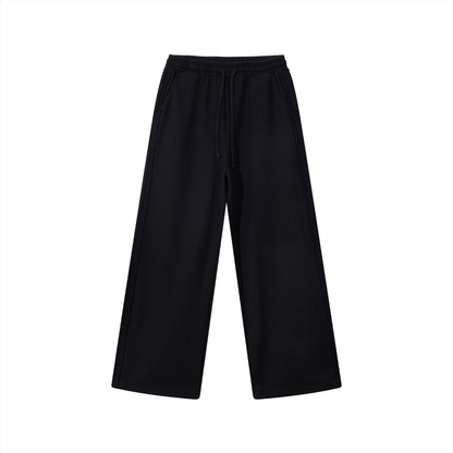 wide fit sweatpants,oversized streetwear pants,unisex streetwear sweats,thick cotton joggers,relaxed fit sweatpants,minimalist streetwear pants,heavy sweatpants,casual daily pants,drop shoulder outfit,streetwear bottoms