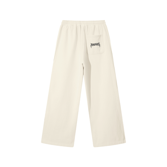 wide fit sweatpants,oversized streetwear pants,unisex streetwear sweats,thick cotton joggers,relaxed fit sweatpants,minimalist streetwear pants,heavy sweatpants,casual daily pants,drop shoulder outfit,streetwear bottoms