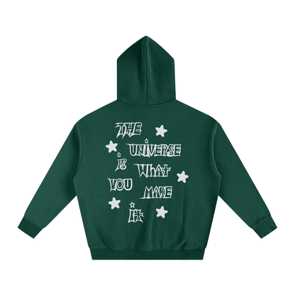 universe hoodie,streetwear hoodie,unisex streetwear,minimalist hoodie,oversized hoodie,thick cotton hoodie,drop shoulder hoodie,autumn winter hoodie,neutral tone hoodie,street fashion