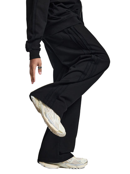 wide fit sweatpants,oversized streetwear pants,unisex streetwear sweats,thick cotton joggers,relaxed fit sweatpants,minimalist streetwear pants,heavy sweatpants,casual daily pants,drop shoulder outfit,streetwear bottoms