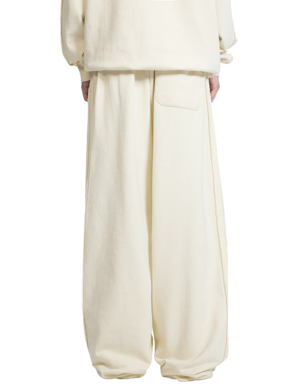 wide fit sweatpants,oversized streetwear pants,unisex streetwear sweats,thick cotton joggers,relaxed fit sweatpants,minimalist streetwear pants,heavy sweatpants,casual daily pants,drop shoulder outfit,streetwear bottoms